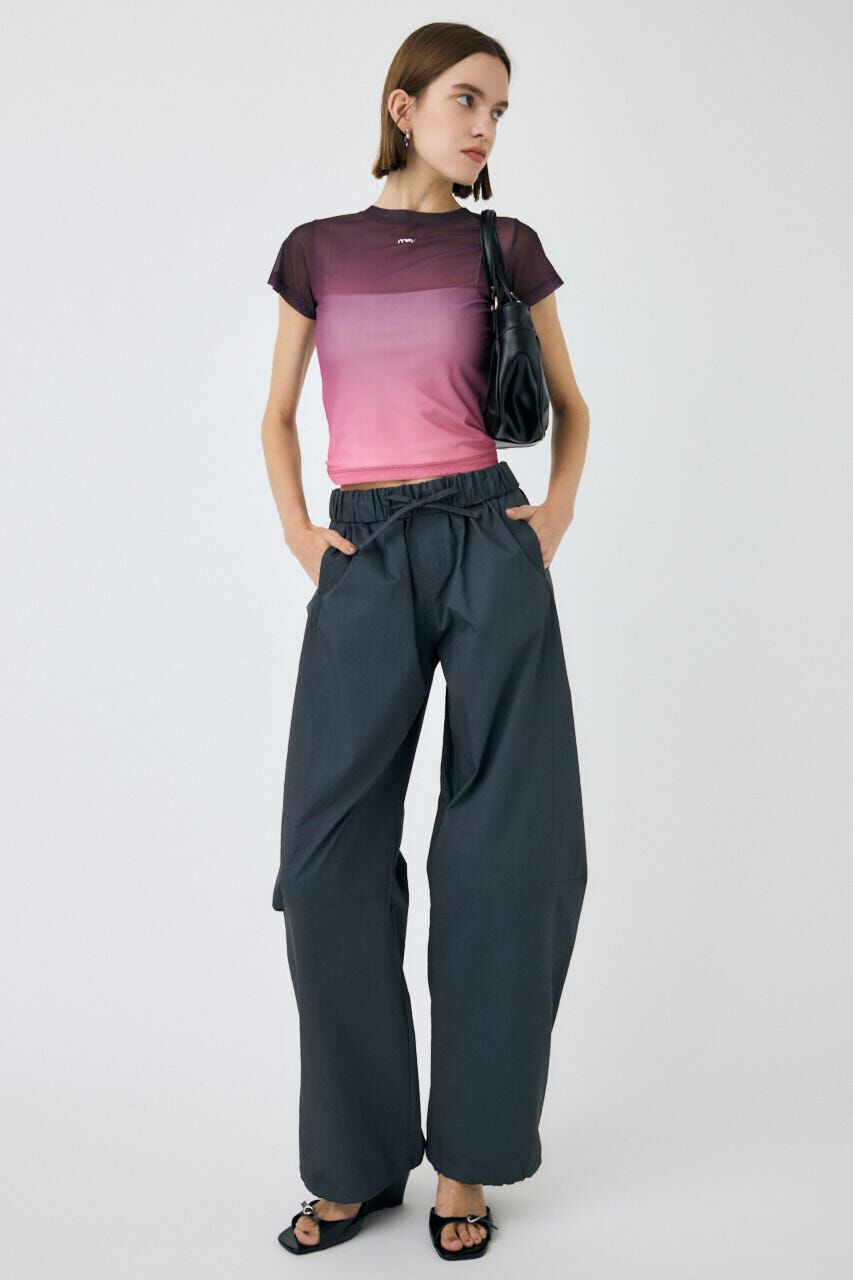 MOUSSY「GRADATION シアー TEE」|Tシャツ・カットソー|