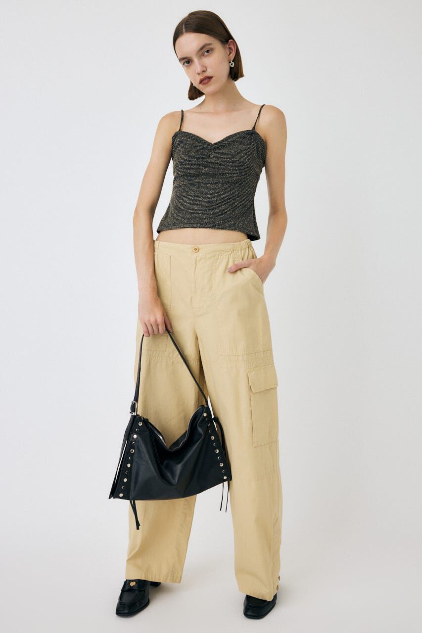 MOUSSY「BOUCLE TWEED キャミ」|キャミソール|