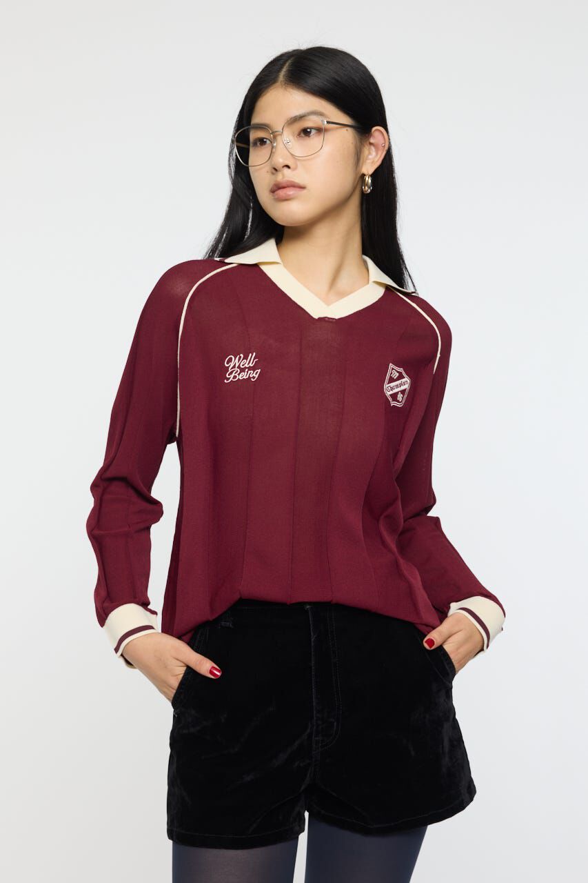 MOUSSY「KNIT GAME シャツ」|ニット・セーター|