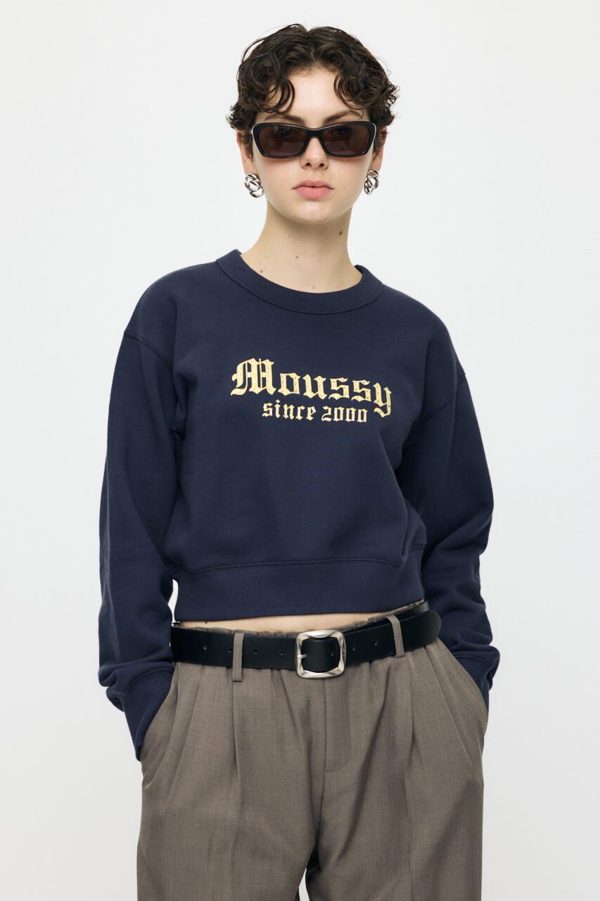 MOUSSY「MOUSSY CLASSIC STONE プルオーバー」|パーカー|NVY