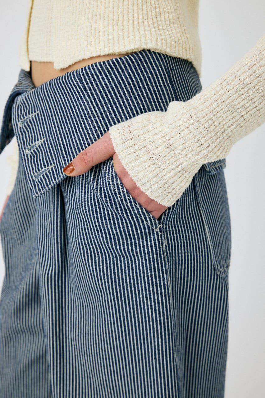 MOUSSY「CORSET DESIGN バギー」|デニム|