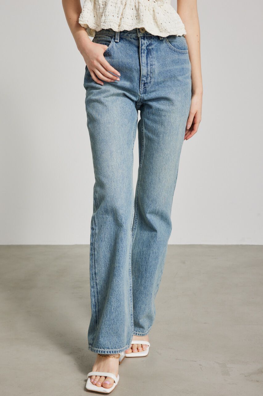 rienda「Shapely Make J/W DENIM PT」|デニム|