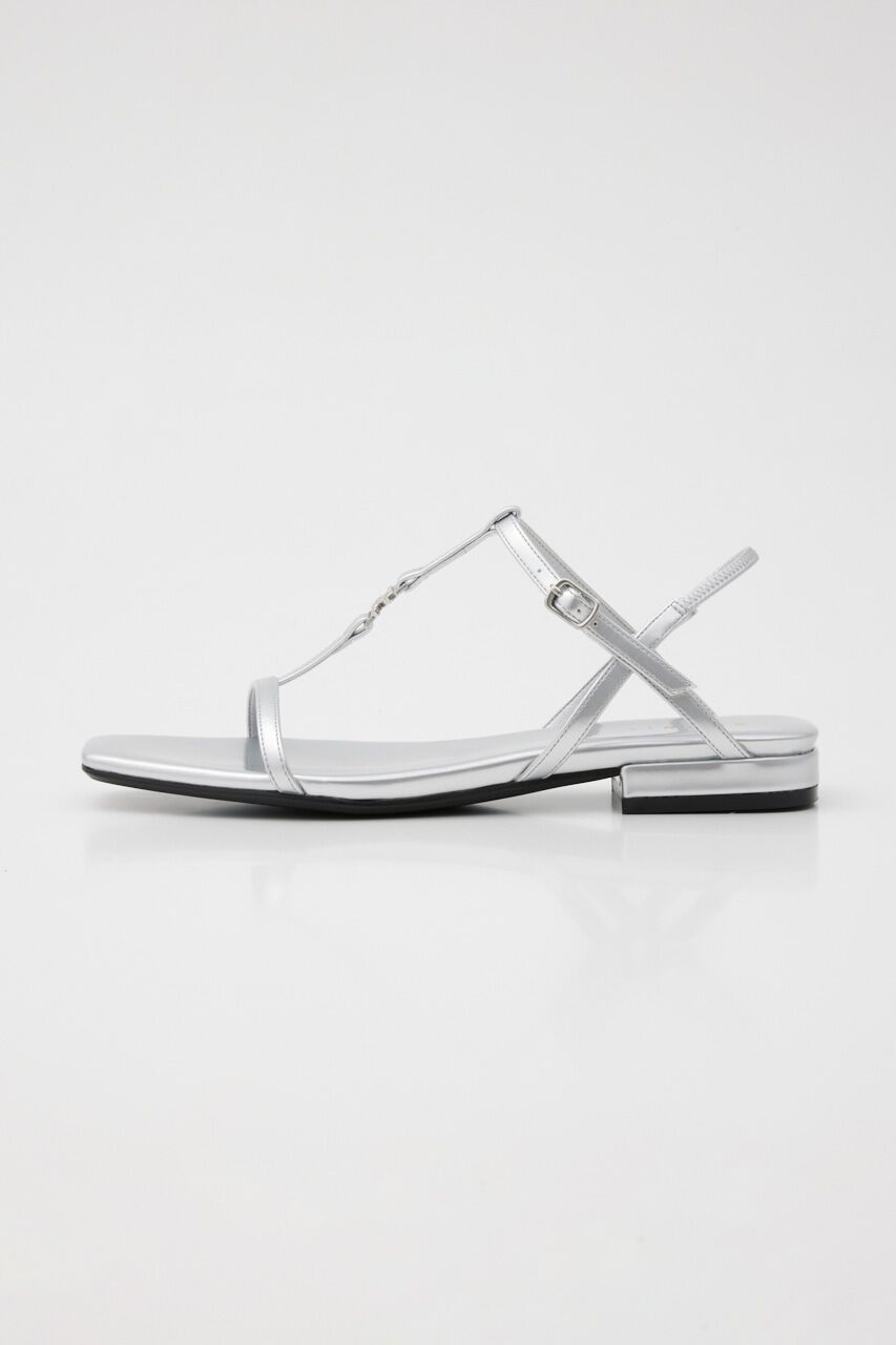 rienda「RRロゴフラットサンダル」|サンダル|SLV