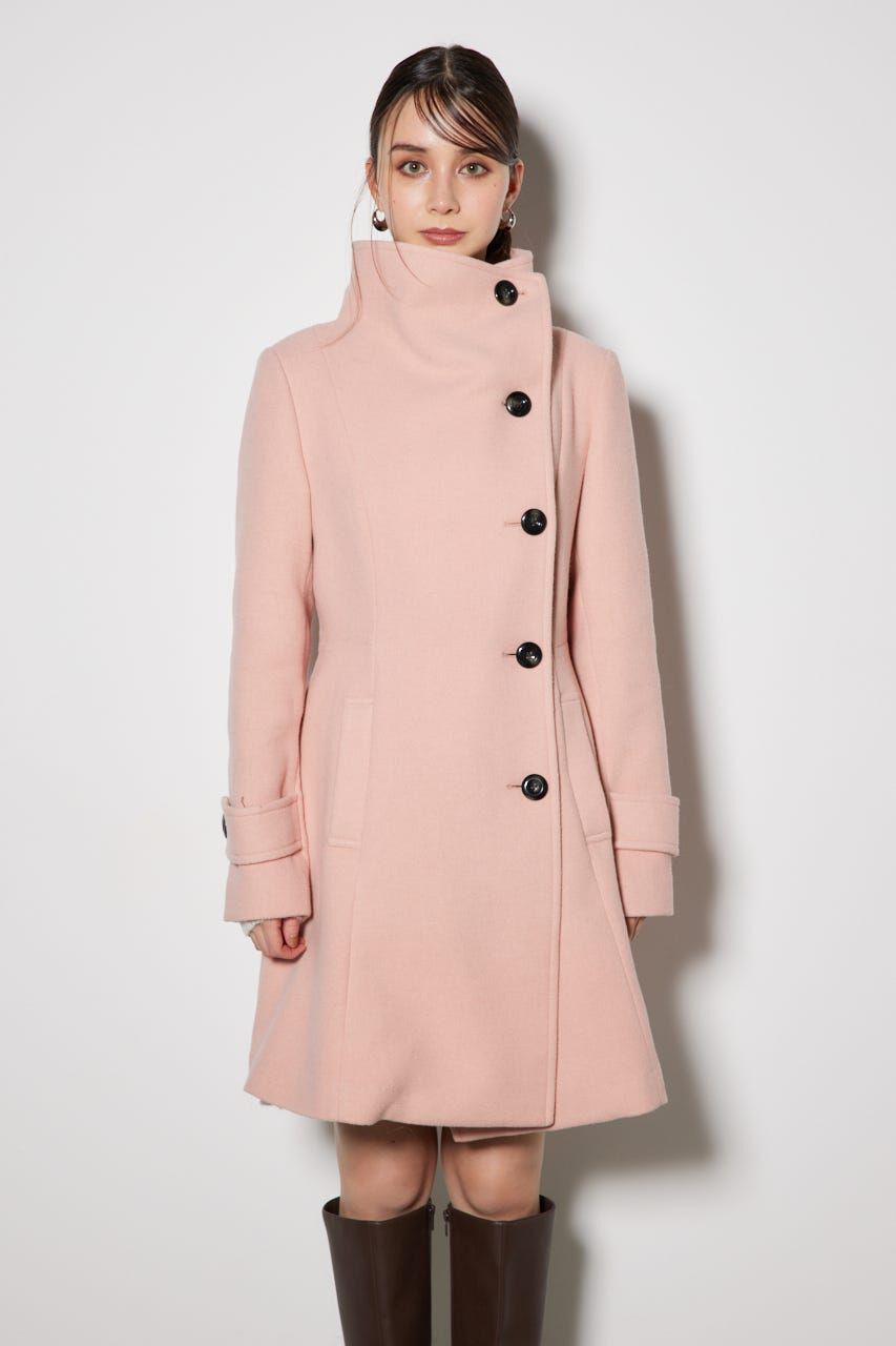 rienda「オーバーネックシンデレララインミニコート」|その他|