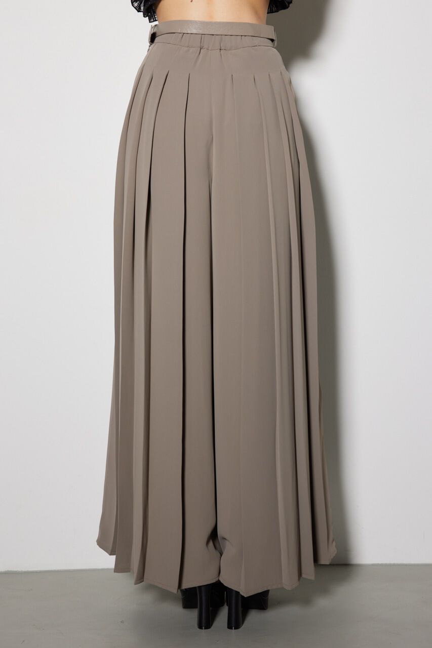 rienda「プリーツデザインワイドパンツ」|その他|