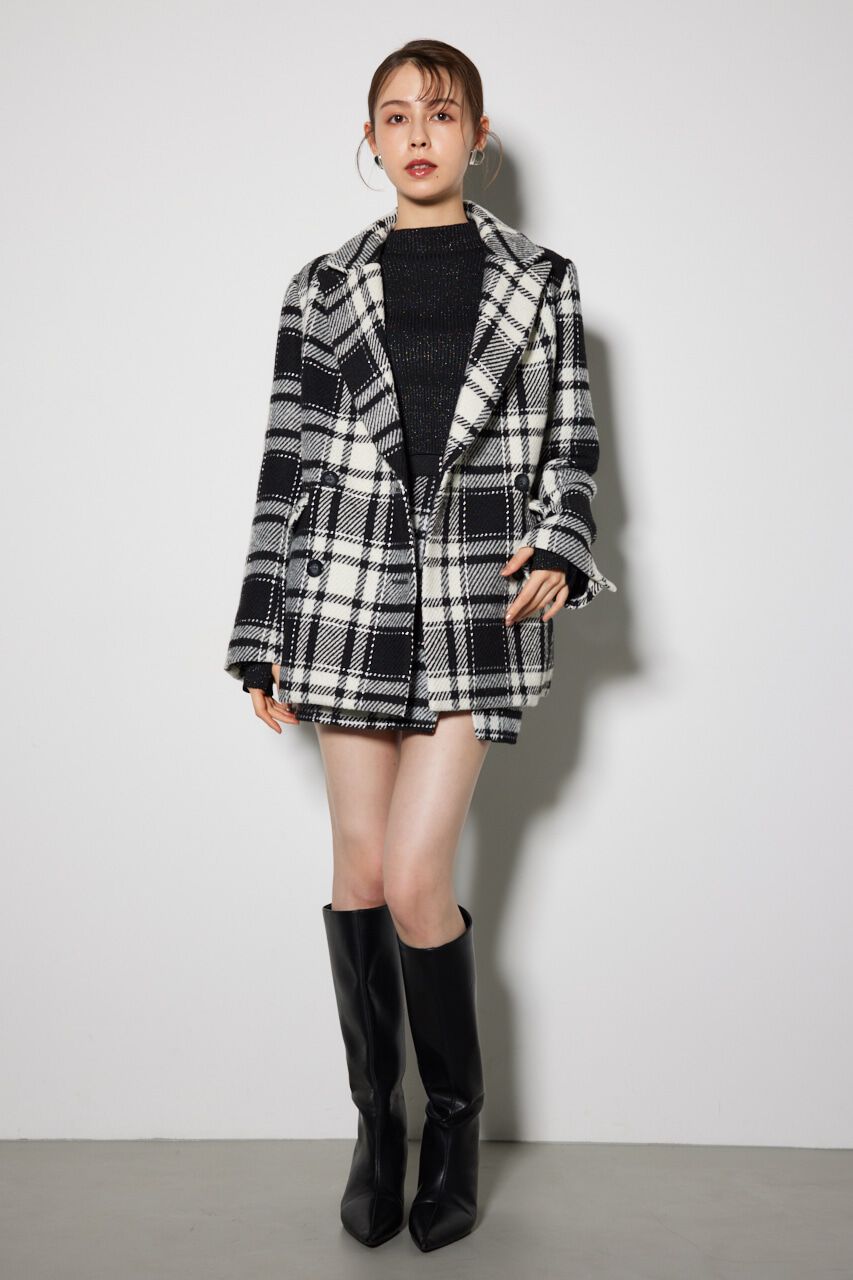 rienda「スリットジャストウエストスコショートパンツ」|スカート|