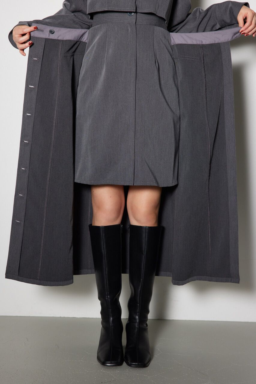 rienda「ラップパターンロングタイトワンピース」|ワンピース|