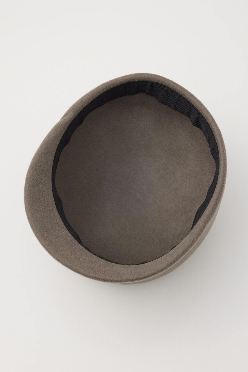 rienda「コンパクトフォルムフェルトキャスケット」|その他|