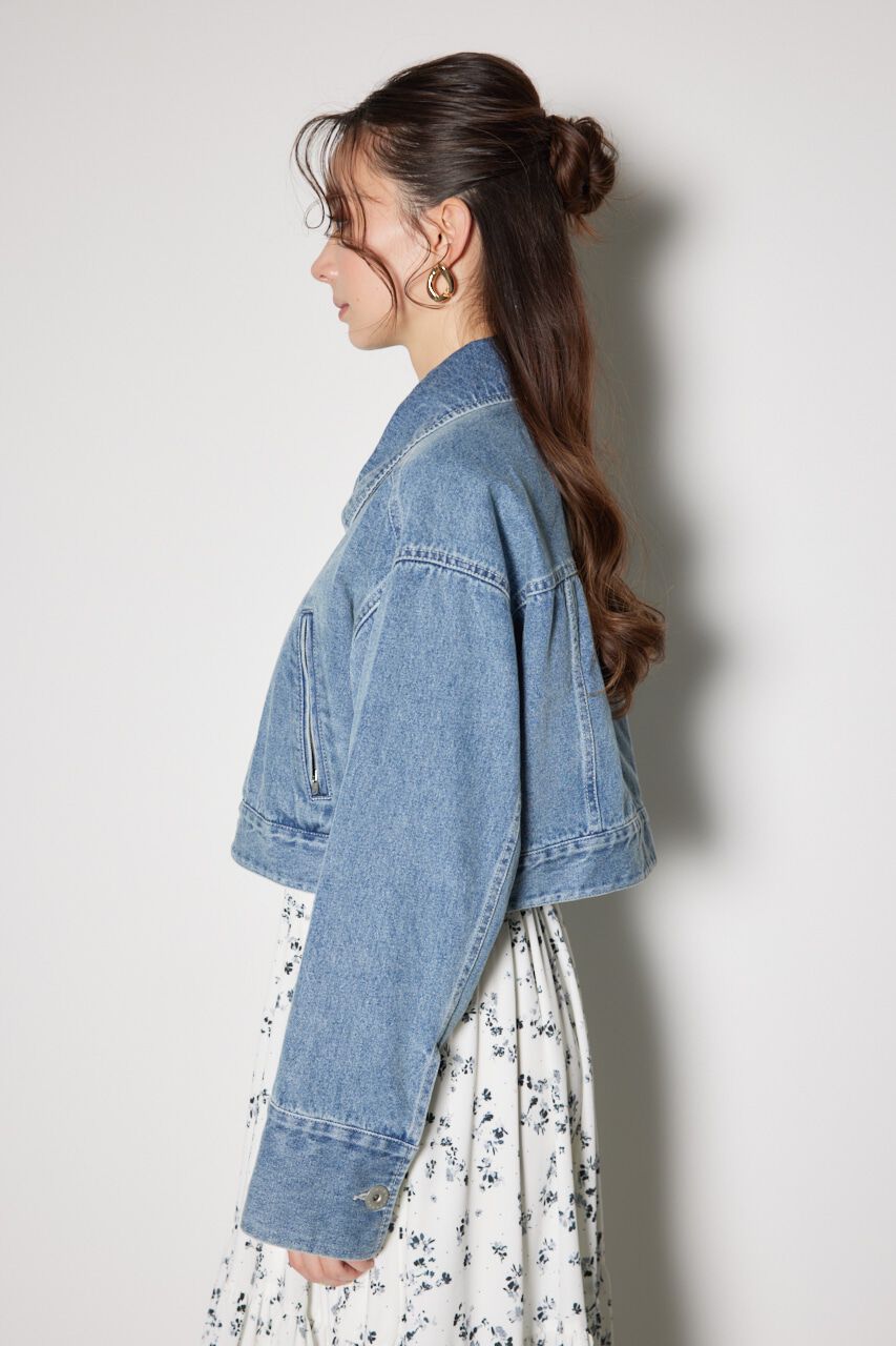 rienda「ステンカラーデニムジャケット」|その他|