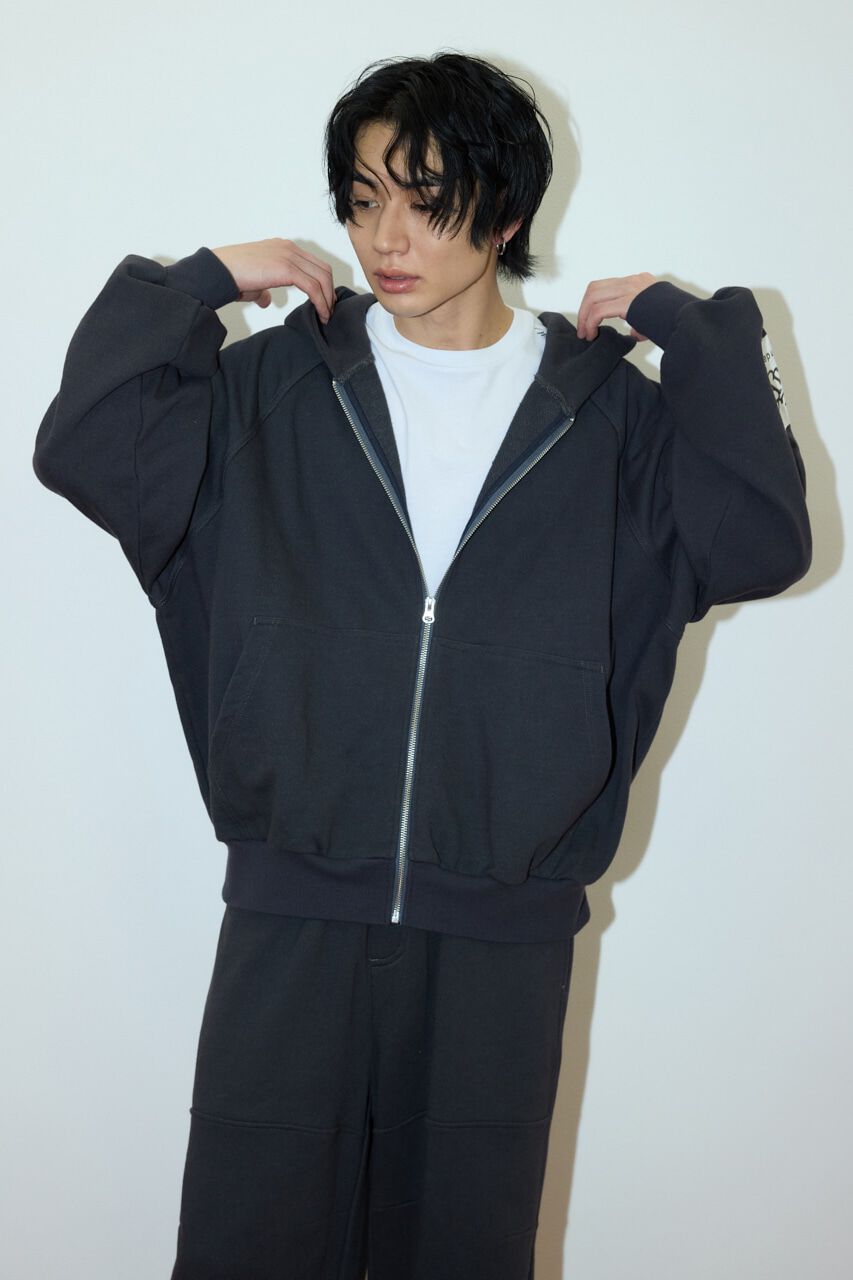 rienda「Rパッチ付きユニセックススウェットトップス」|Tシャツ・カットソー|