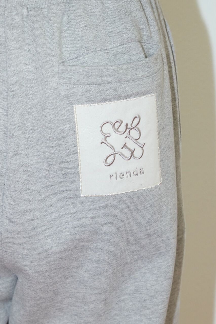 rienda「Rパッチ付きユニセックススウェットパンツ」|その他|