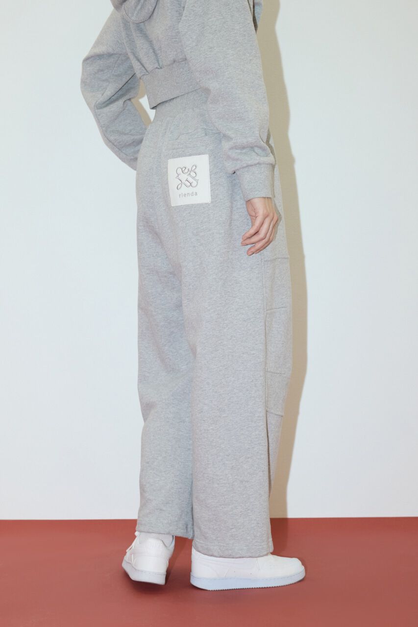 rienda「Rパッチ付きユニセックススウェットパンツ」|その他|