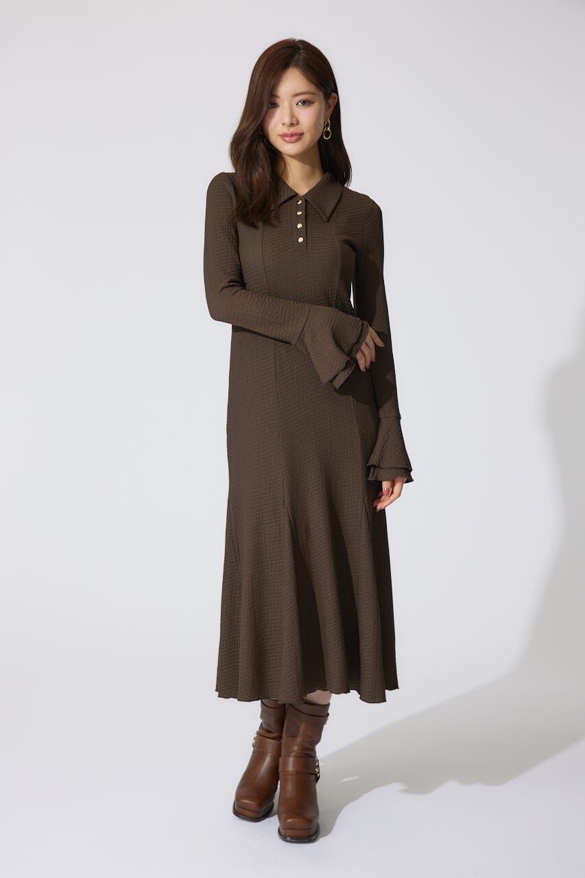 rienda「カットマーメイドワンピース」|ワンピース|