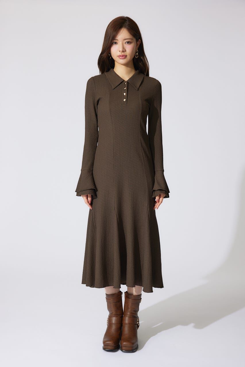 rienda「カットマーメイドワンピース」|ワンピース|