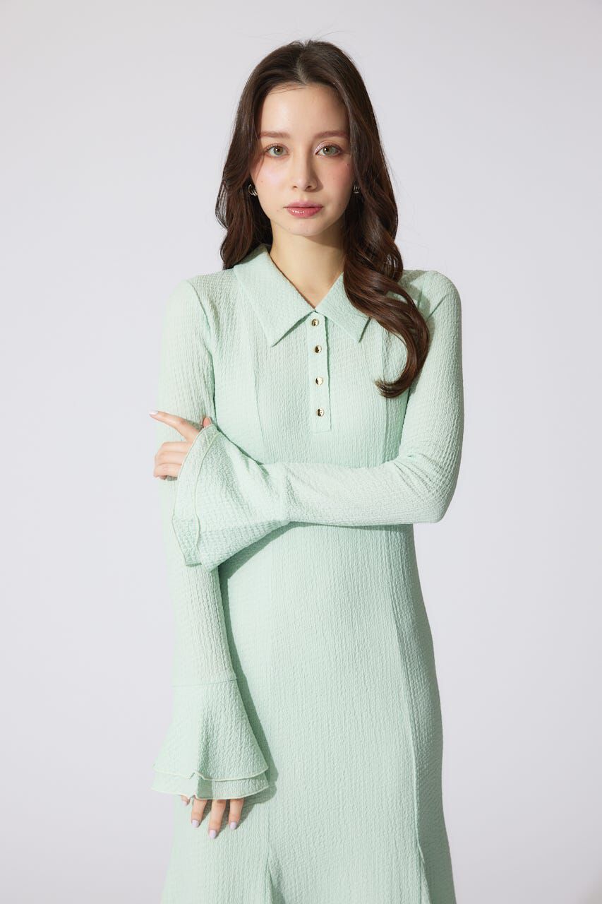 rienda「カットマーメイドワンピース」|ワンピース|