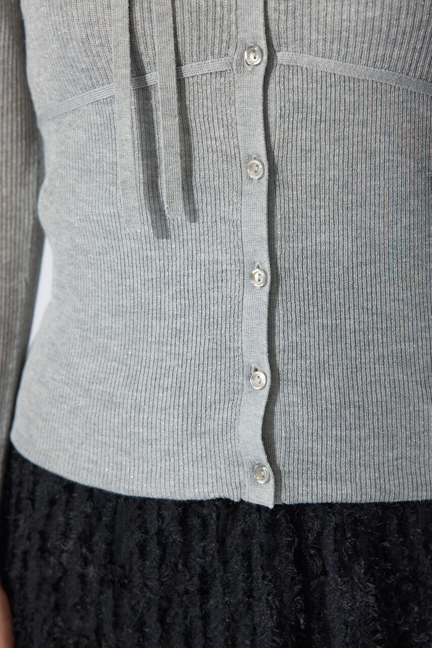 rienda「リボンデティールキャミセットカーディガン」|キャミソール|