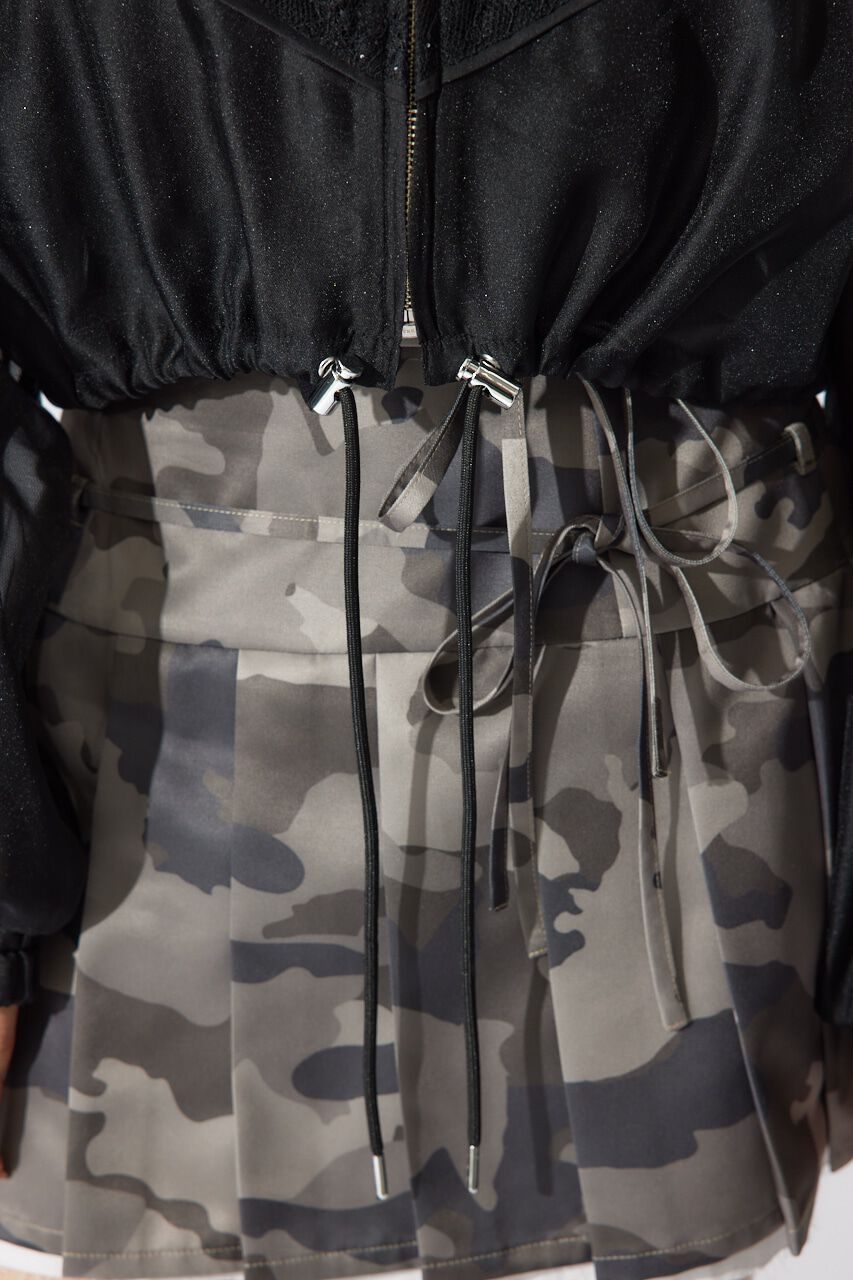 rienda「レースコンビシアーブルゾン」|ブルゾン・スタジャン|