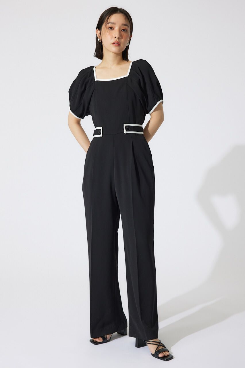 rienda「バイカラーロンパース」|ワンピース|