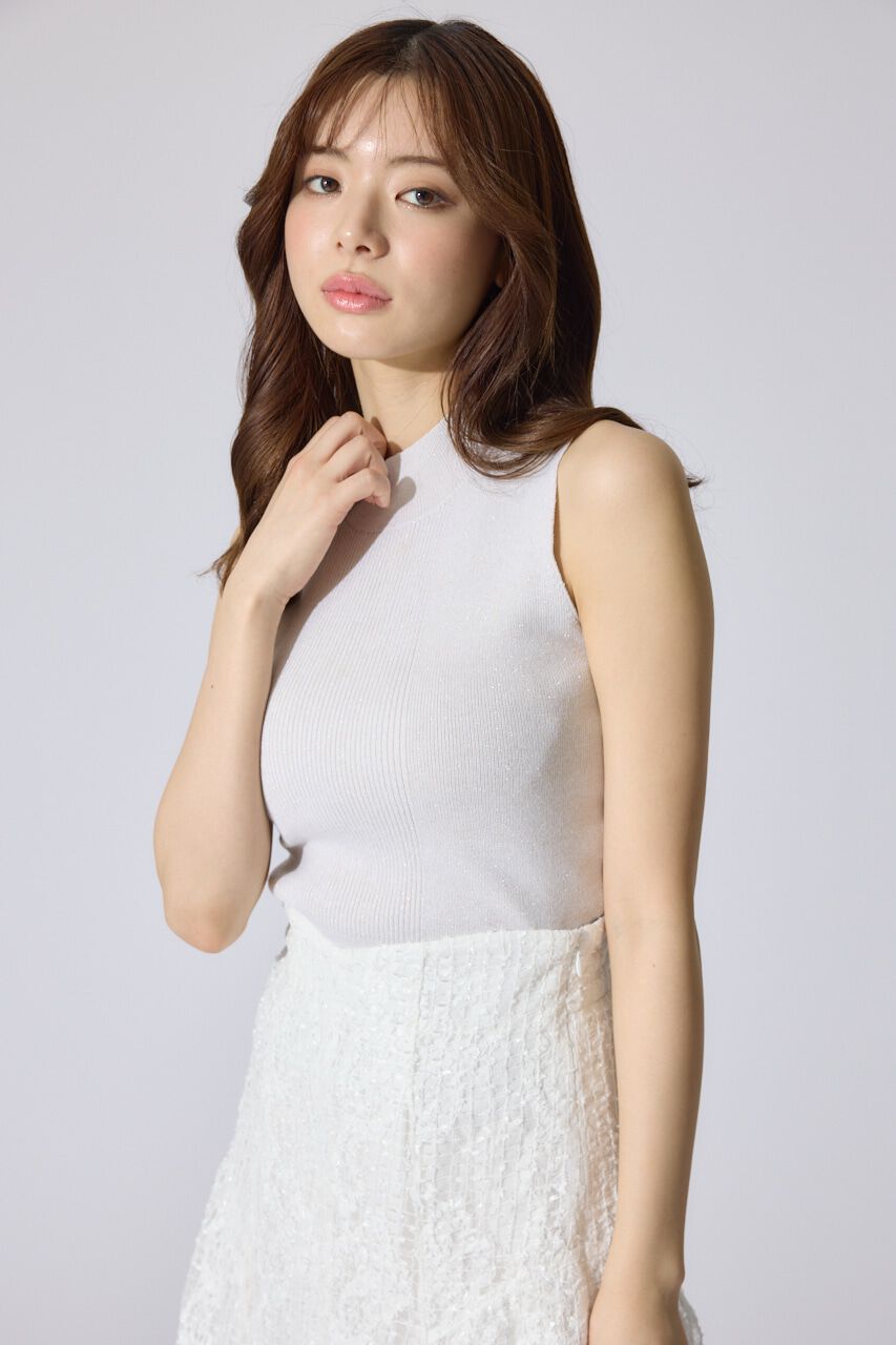 rienda「ウォッシャブルリブタンクトップ」|ニット・セーター|