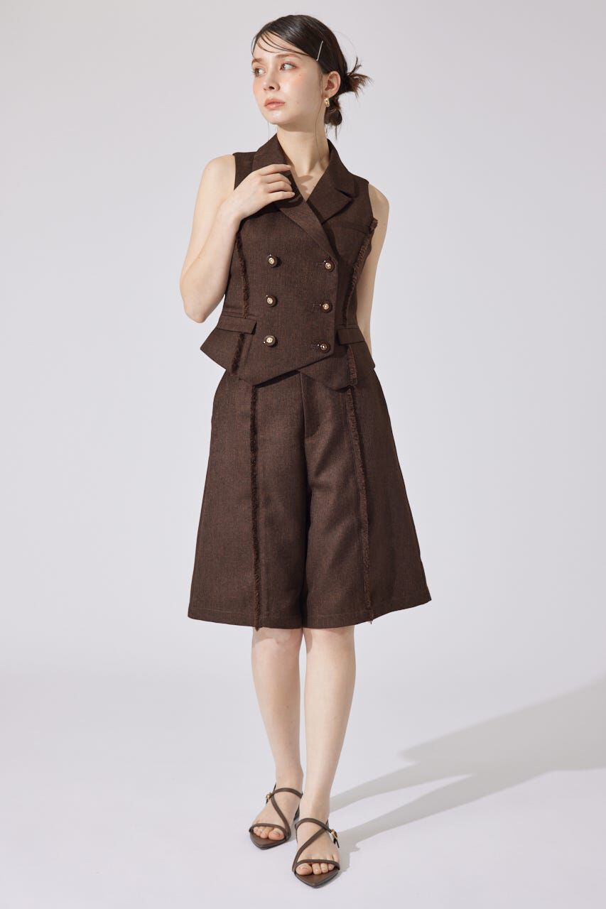 rienda「ベルト付きハーフパンツ」|その他|