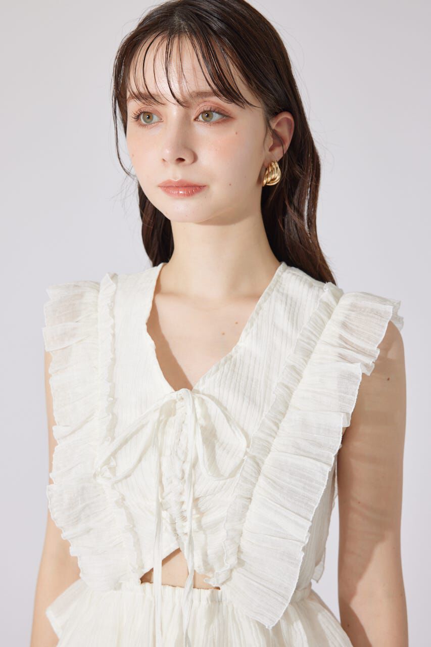 rienda「ティアードフリルミニワンピース」|ワンピース|