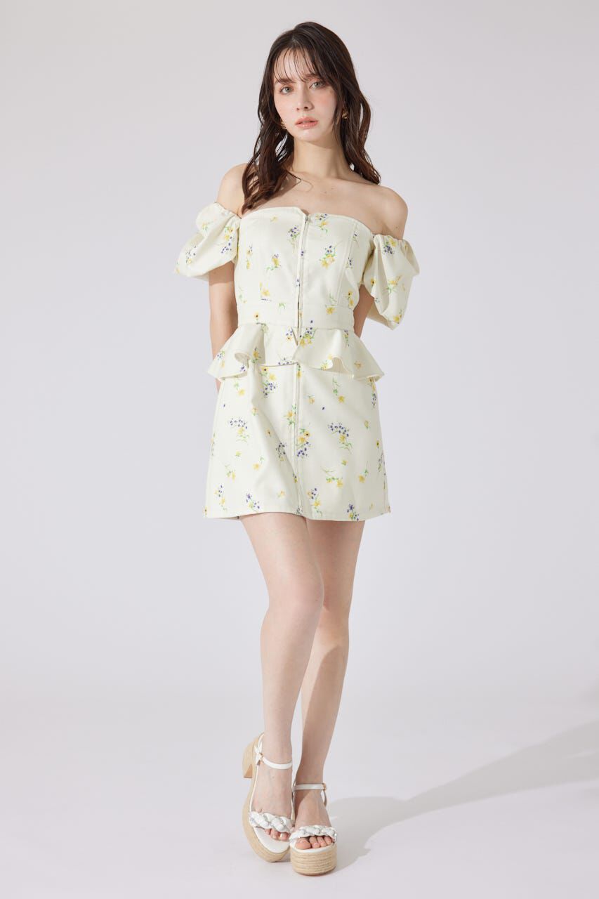 rienda「2WAYオフショルベアワンピース」|ワンピース|