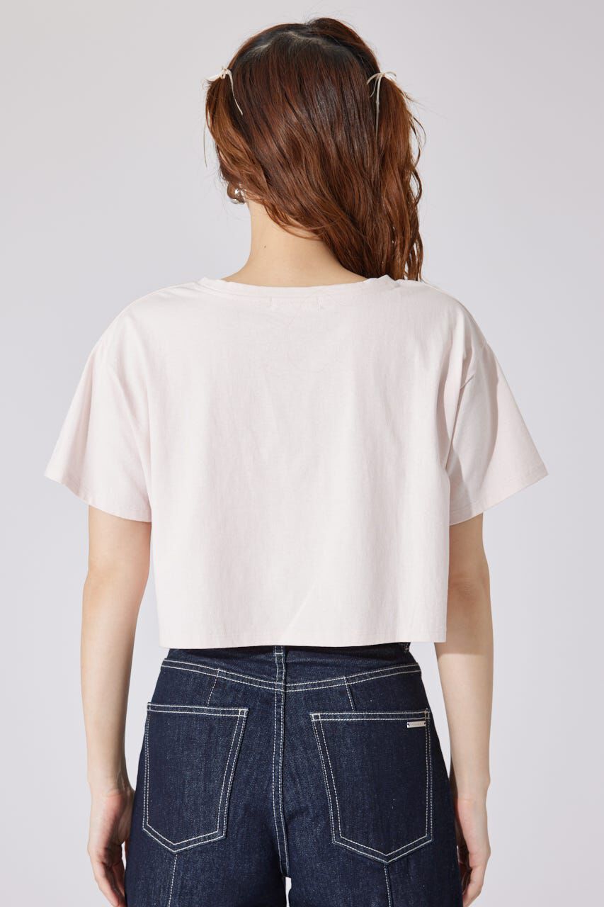 rienda「ラインストーンロゴTシャツ」|Tシャツ・カットソー|