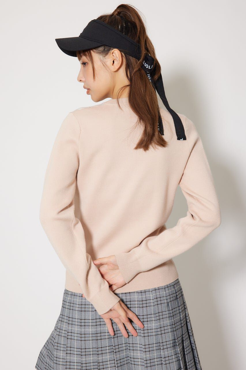 rienda「アーガイルジャガードニットトップス」|ニット・セーター|