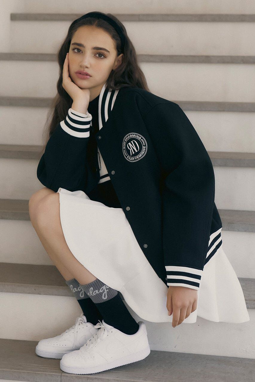 rienda「RNDロゴスタジャン」|その他|BLK