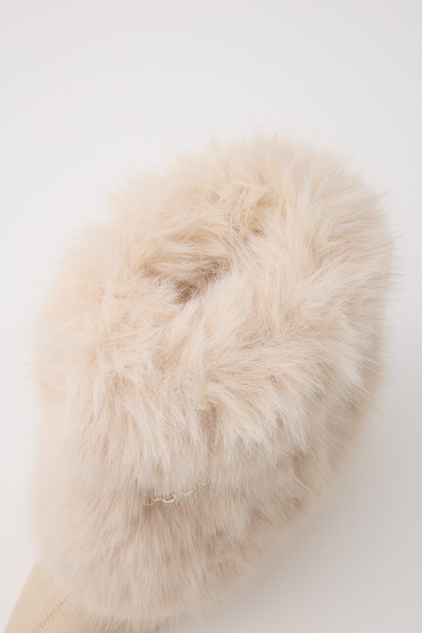 rienda「2WAYフェイクファーレースアップブーティー」|その他|