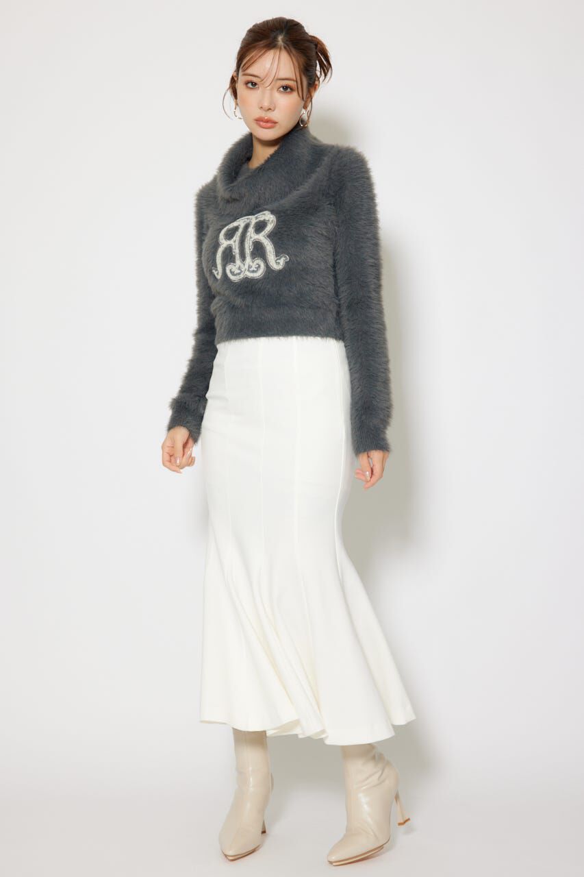 rienda「バックレースアップデザインマーメイドスカート」|スカート|