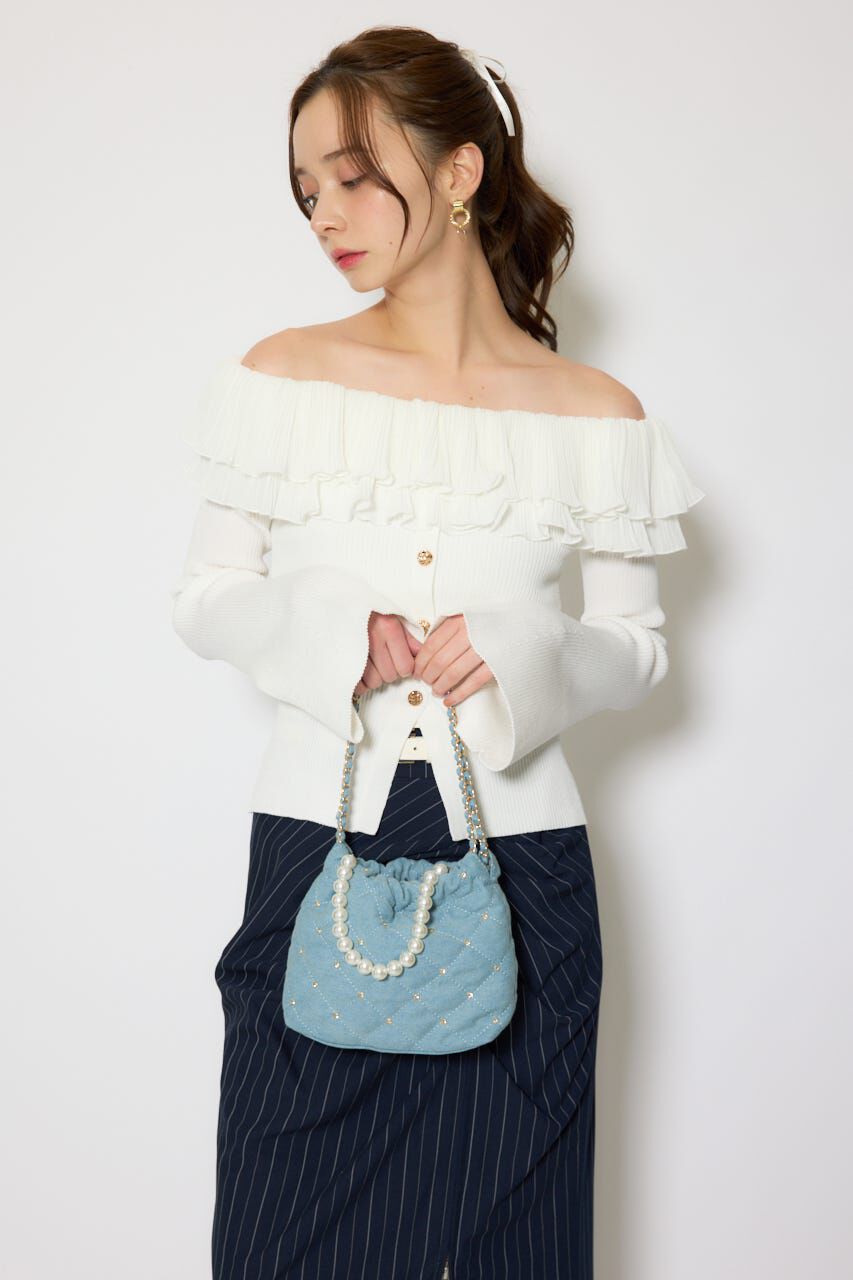 rienda「チェーンデコレーションミニバッグ」|その他|BLU