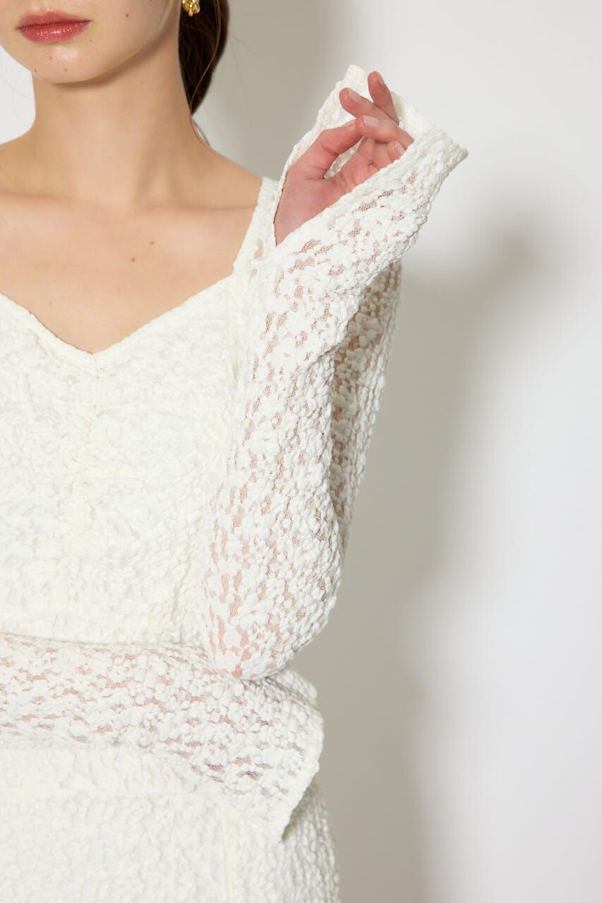 rienda「ティアードレースマーメイドワンピース」|ワンピース|