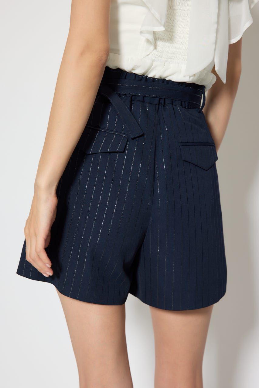 rienda「ベルト付きセンタープレスショートパンツ」|その他|