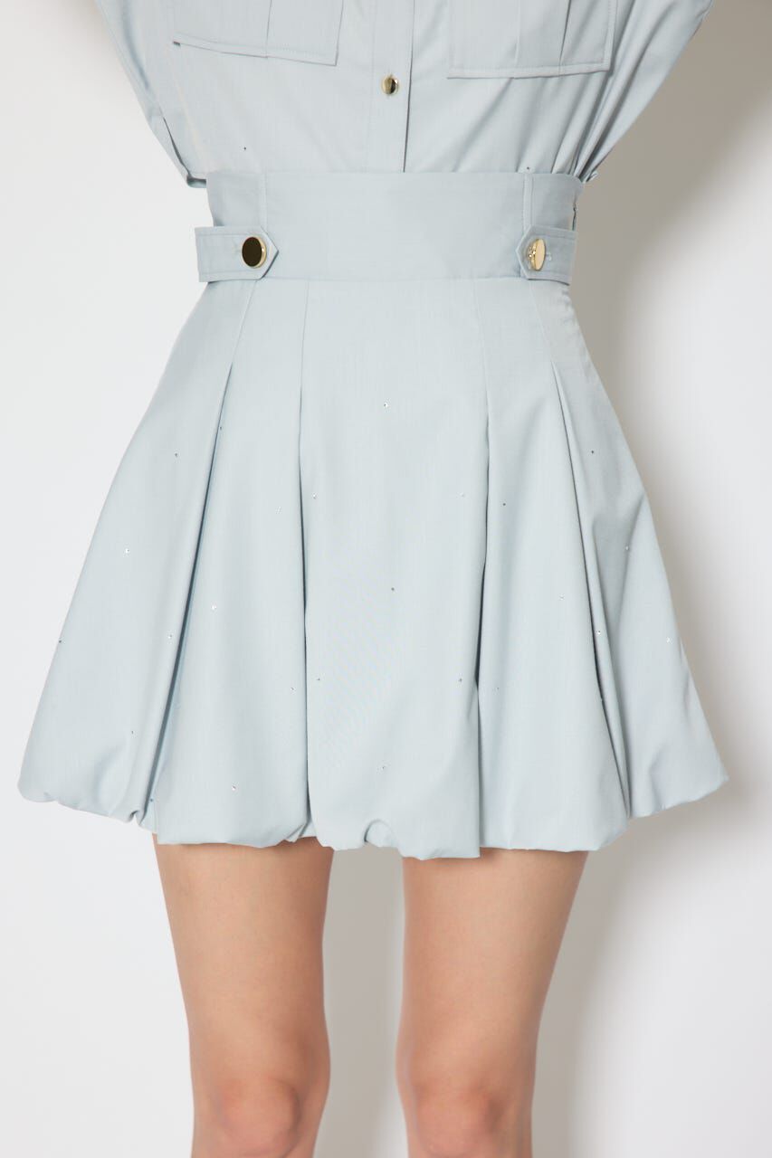 rienda「デコラティブバルーンミニスカート」|スカート|