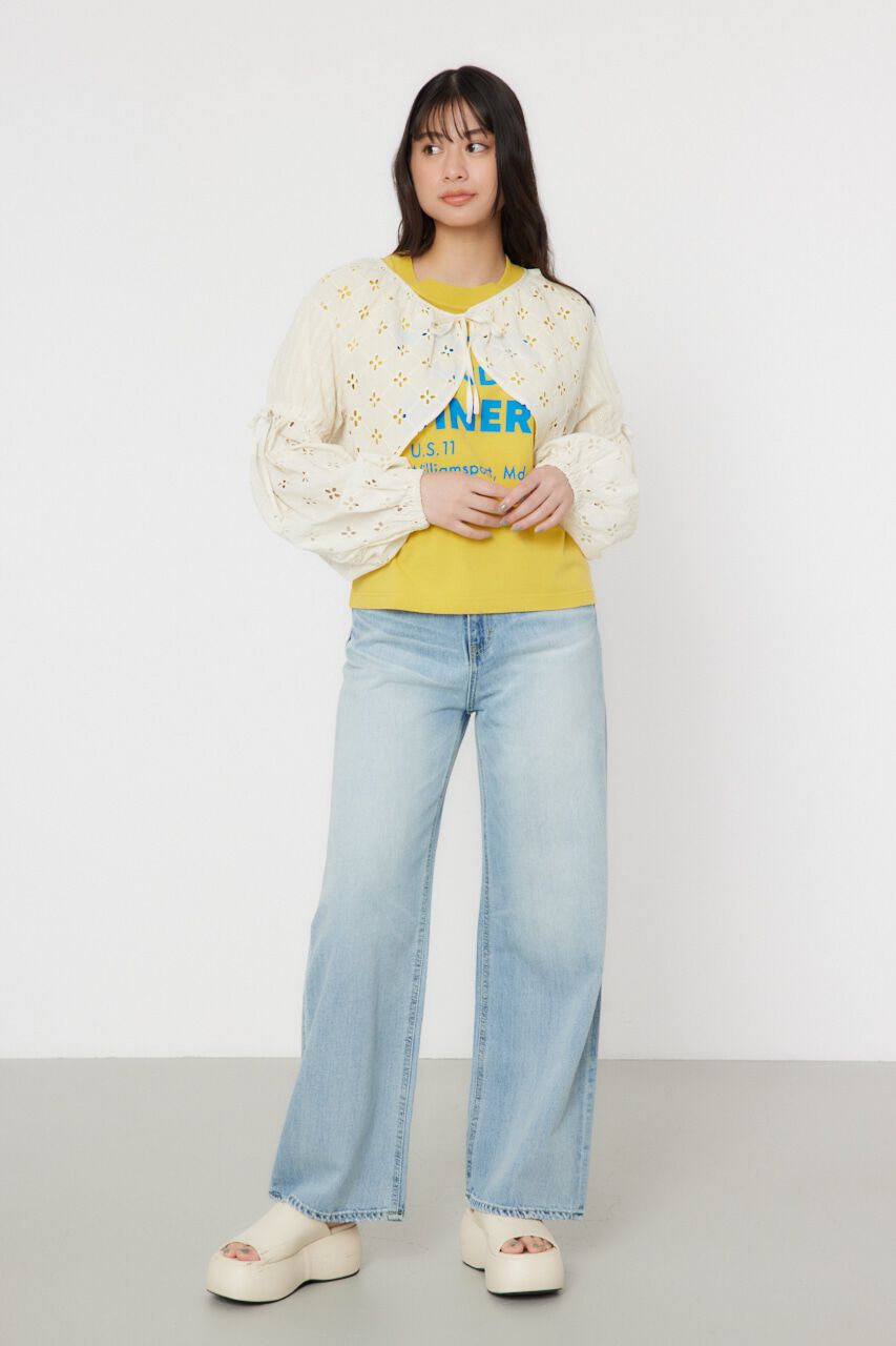 RODEO CROWNS「カットワークレースボレロ 2」|シャツ・ブラウス|