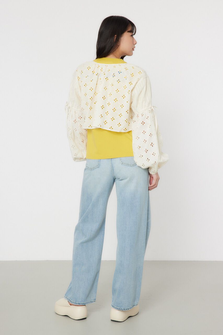 RODEO CROWNS「カットワークレースボレロ 2」|シャツ・ブラウス|