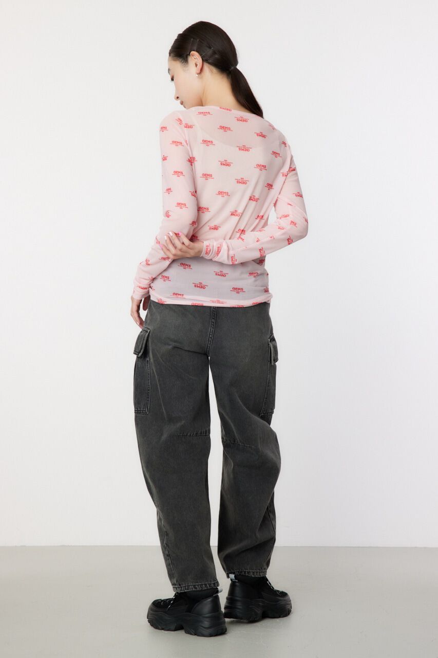 RODEO CROWNS「シアーロゴパターントップス」|Tシャツ・カットソー|