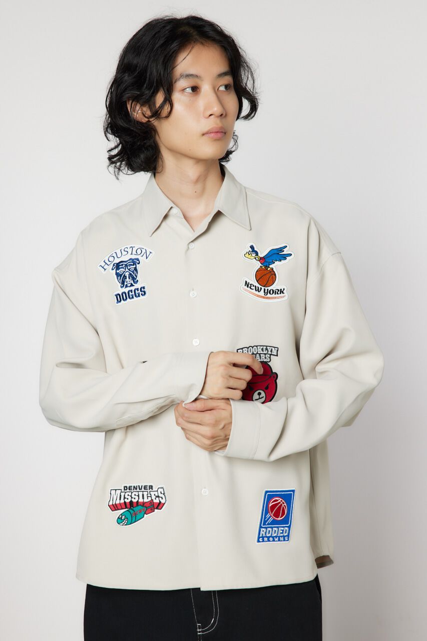RODEO CROWNS「embroidery patch shirt」|シャツ・ブラウス|