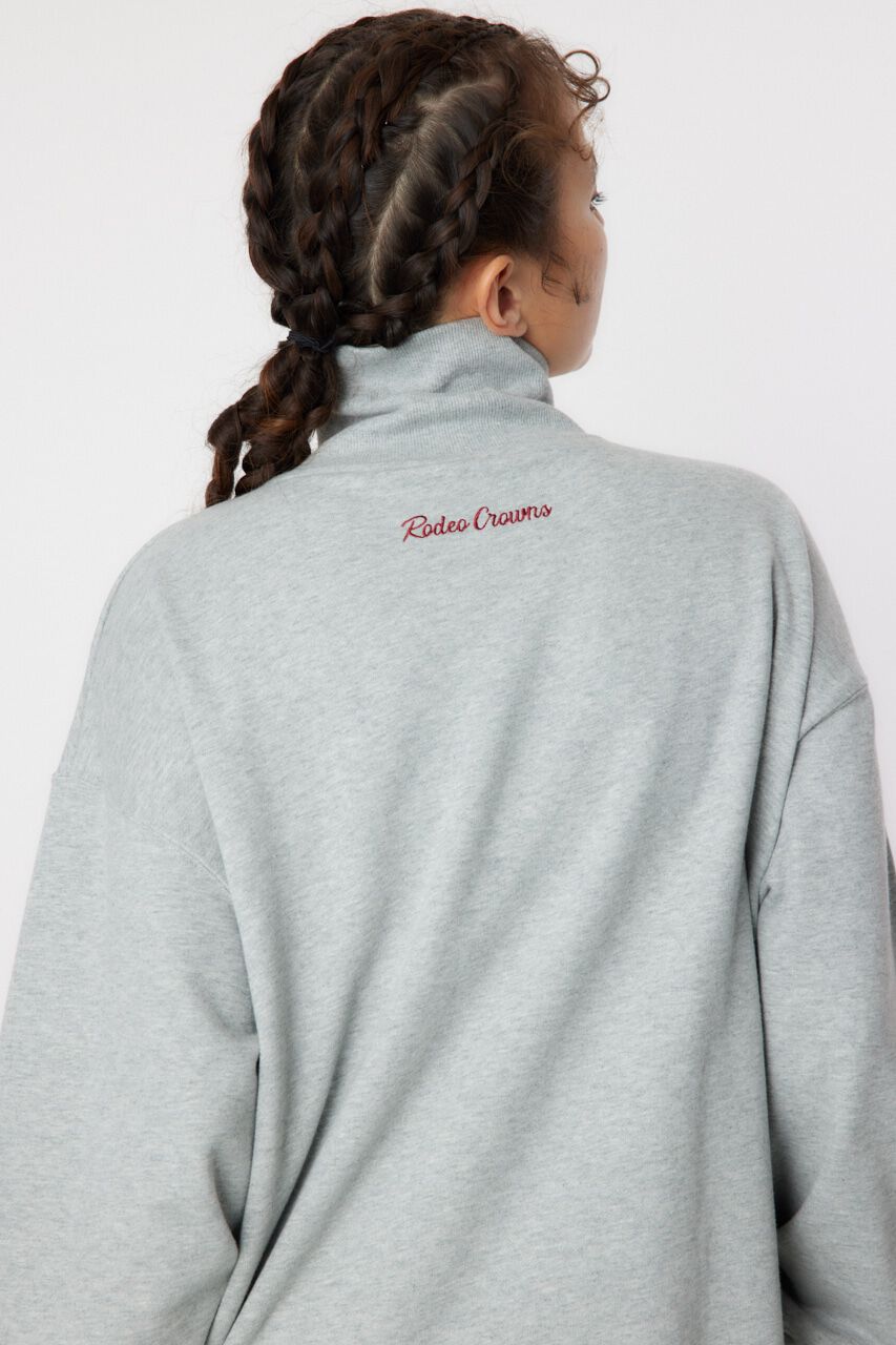 RODEO CROWNS「Champion ハーフジップスウェットワンピース」|ワンピース|