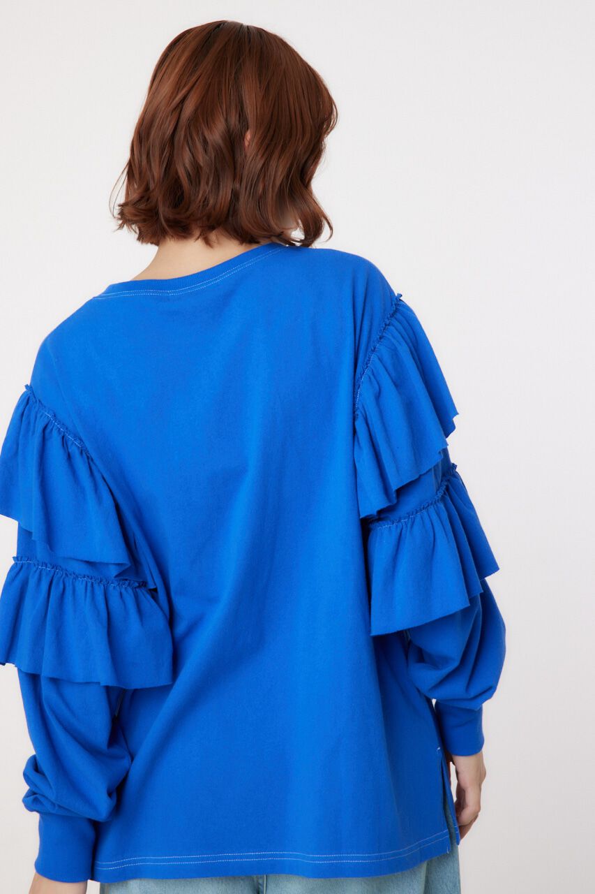 RODEO CROWNS「ステッチフリルトップス」|Tシャツ・カットソー|