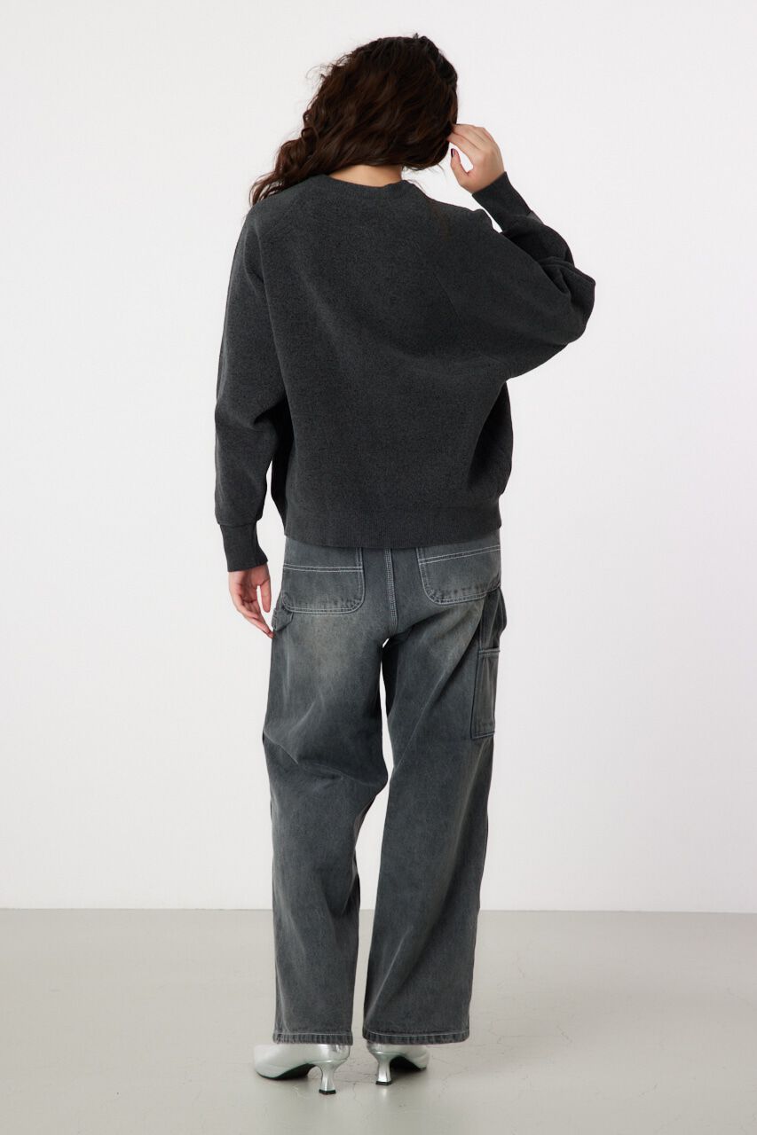 RODEO CROWNS「モールエンボスロゴニットトップス」|ニット・セーター|