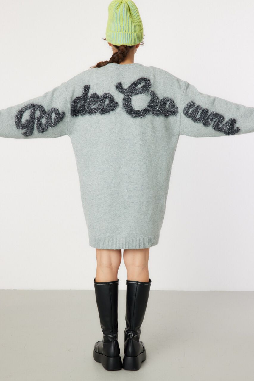 RODEO CROWNS「ラメシャギーロゴニットワンピース」|ワンピース|