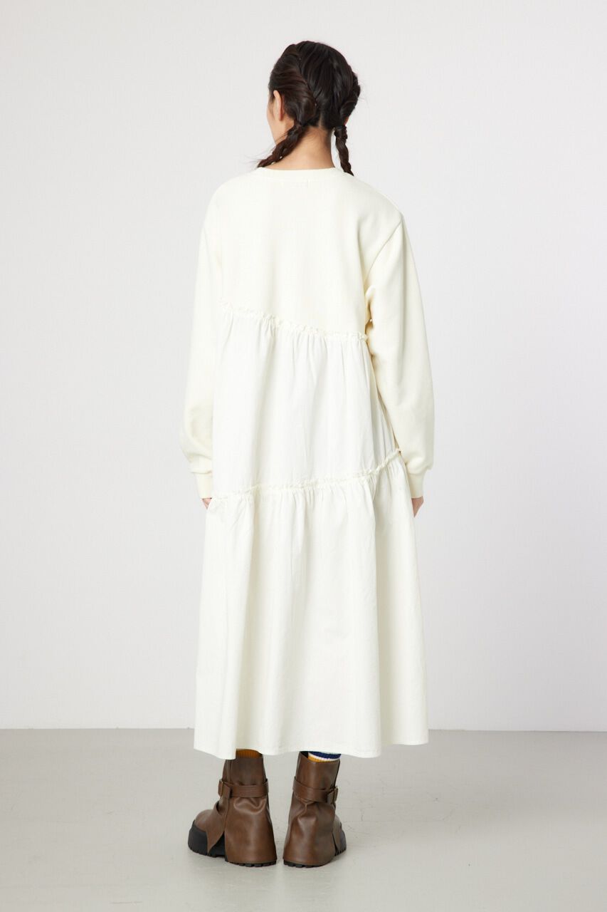 RODEO CROWNS「ピグメント布帛ドッキングワンピース」|ワンピース|