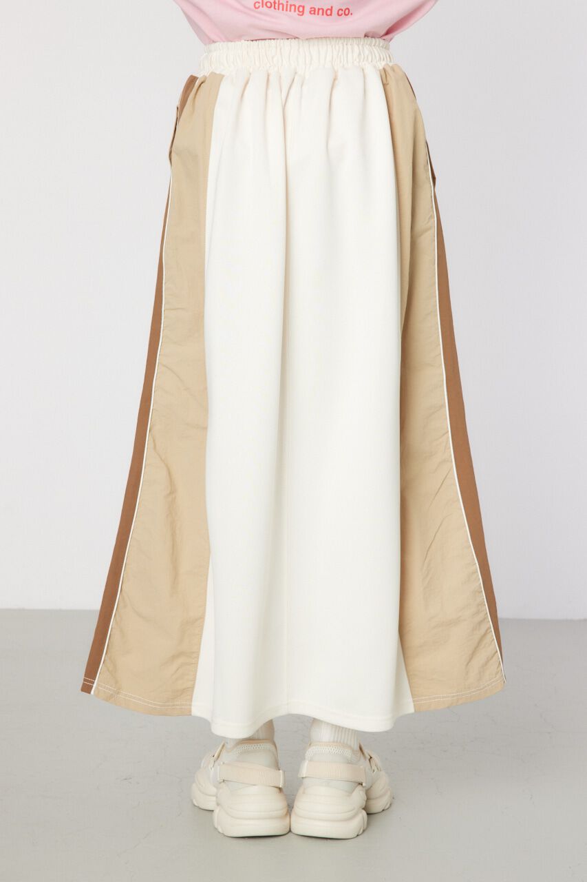 RODEO CROWNS「ナイロン&times;ジャージスカート」|スカート|