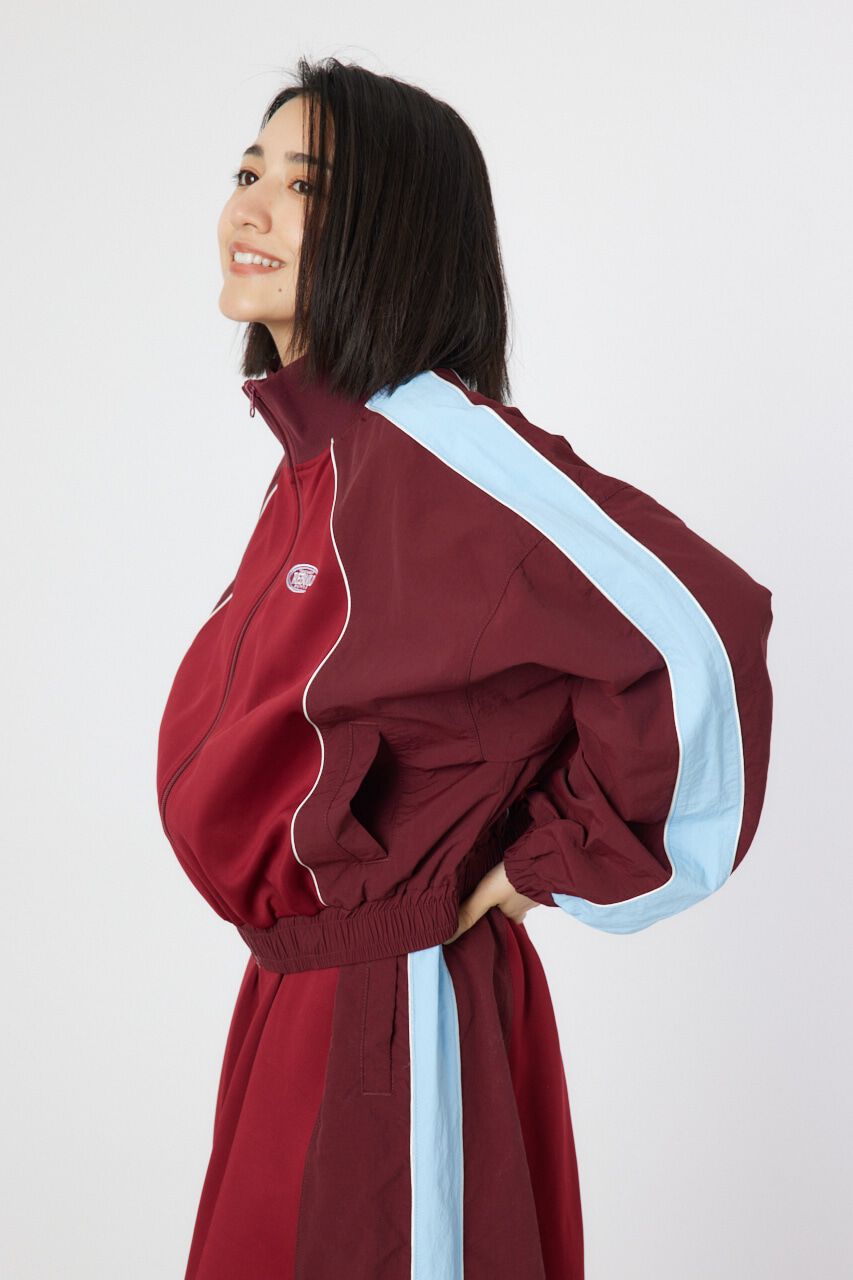 RODEO CROWNS「ナイロン&times;ジャージトラックジャケット」|ブルゾン・スタジャン|