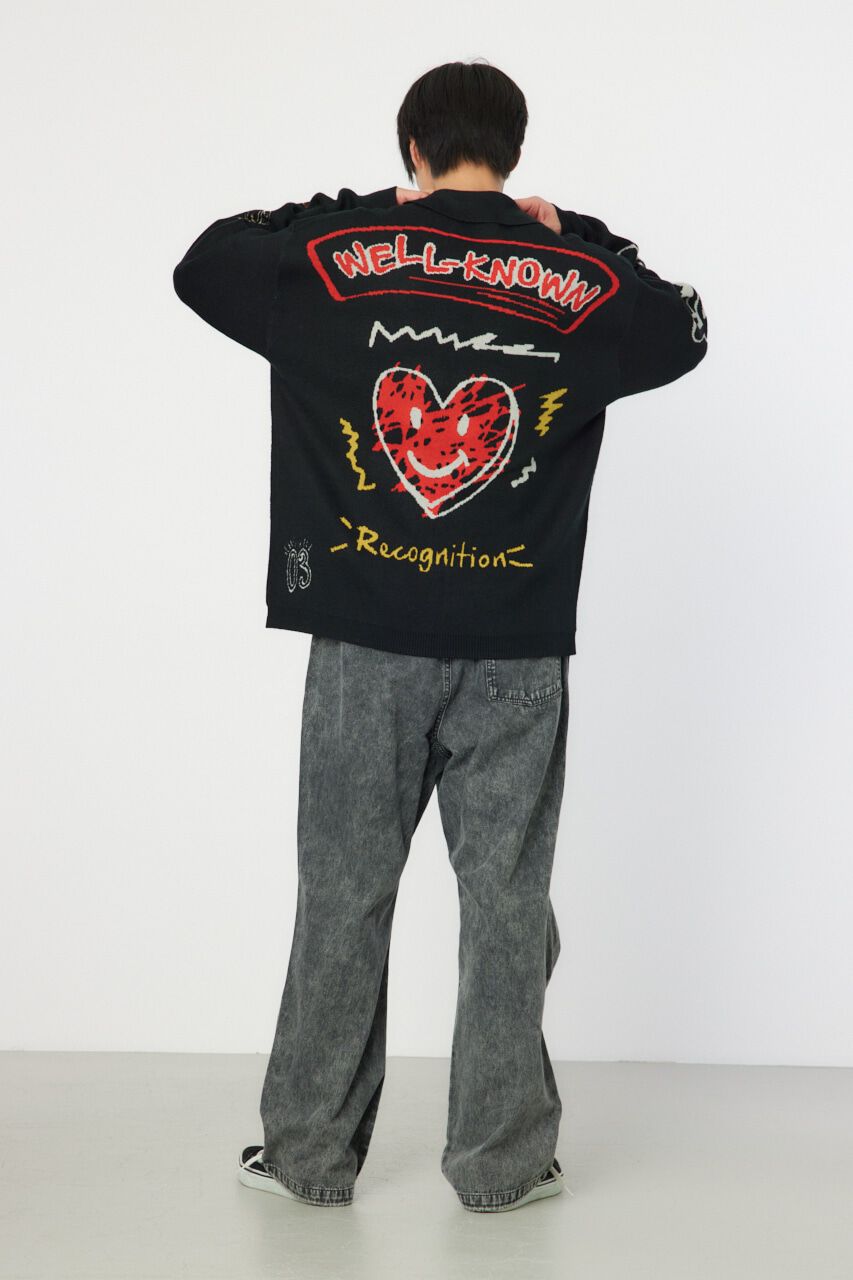 RODEO CROWNS「フリーパターンニットカーデ」|カーディガン|