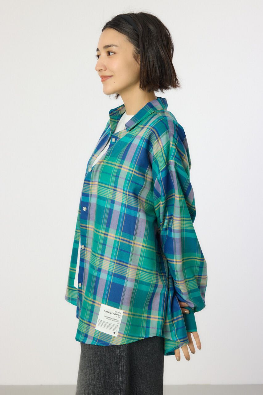 RODEO CROWNS「マルチパターンチェックシャツ」|シャツ・ブラウス|