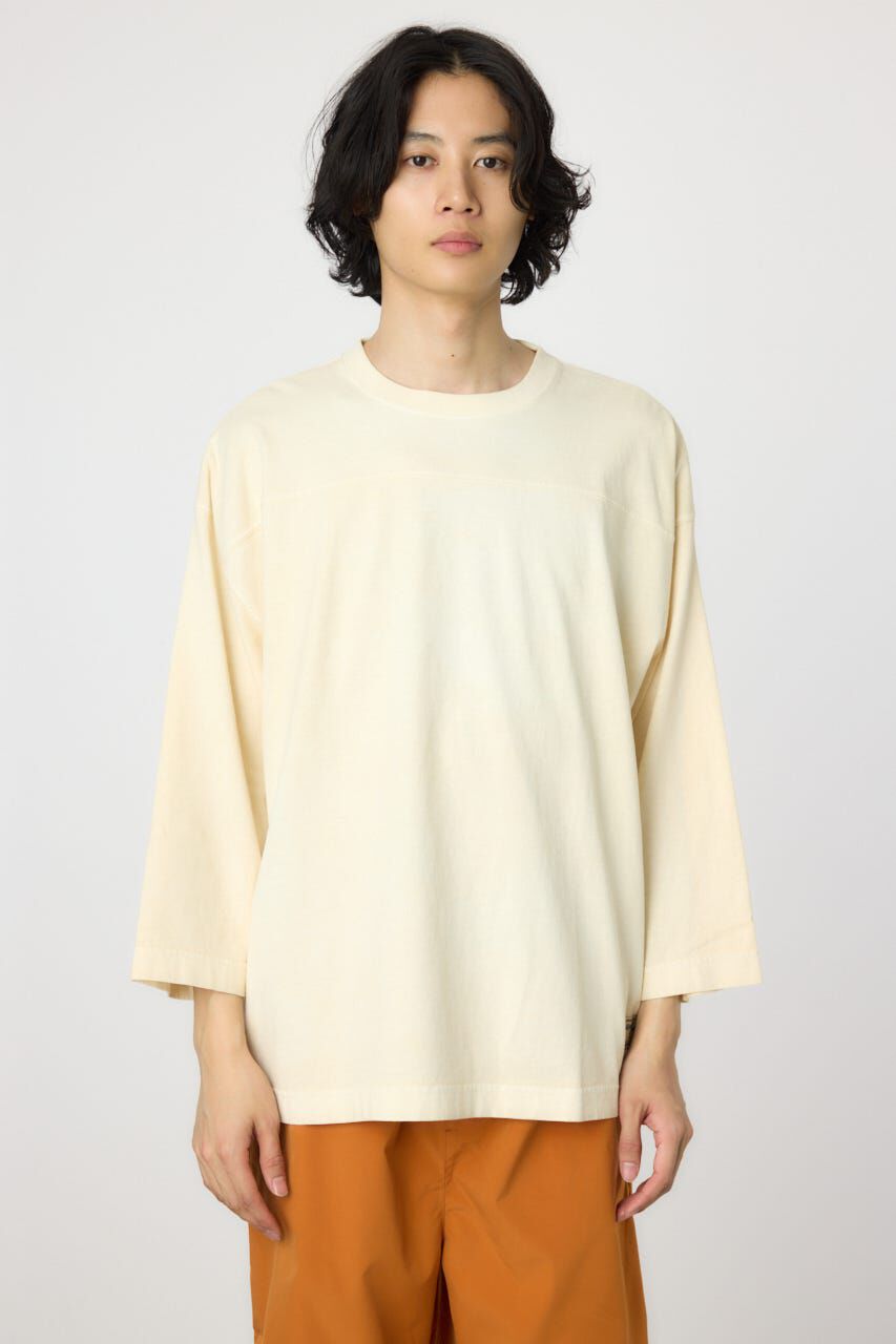 RODEO CROWNS「ピグメントフットボール7分袖Tシャツ」|Tシャツ・カットソー|
