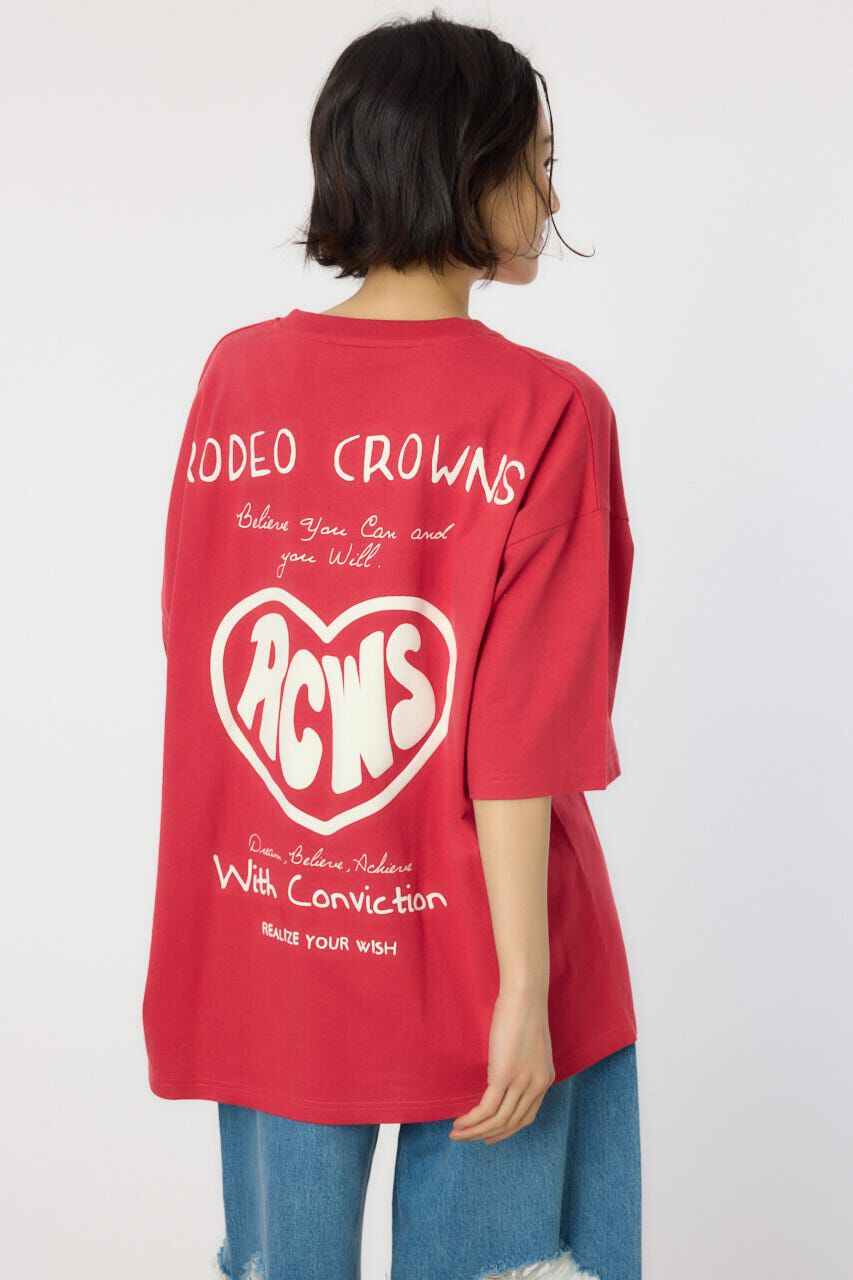 RODEO CROWNS「ハートフルハッポウTシャツ」|Tシャツ・カットソー|